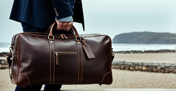 Sac de voyage evan : Élégance et fonctionnalité en cuir véritable