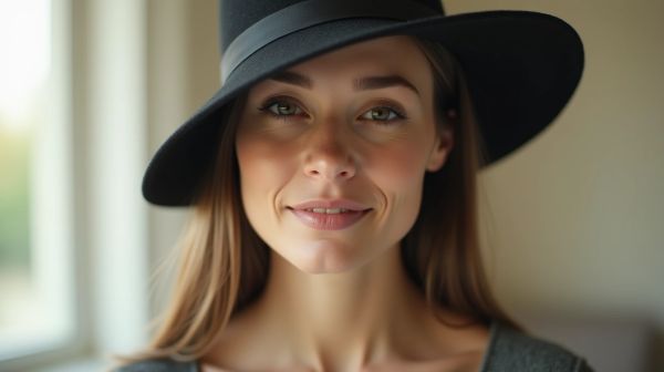 Visage long ou carré : la forme de chapeau qui rééquilibre tout